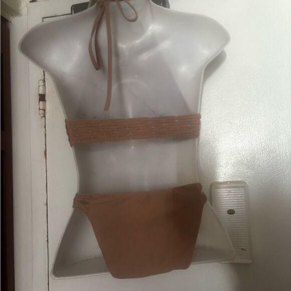 Tularosa Clarie Bikini set cutout top bohemian bathing suit 2 piece swimsuit - Picture 3 of 7